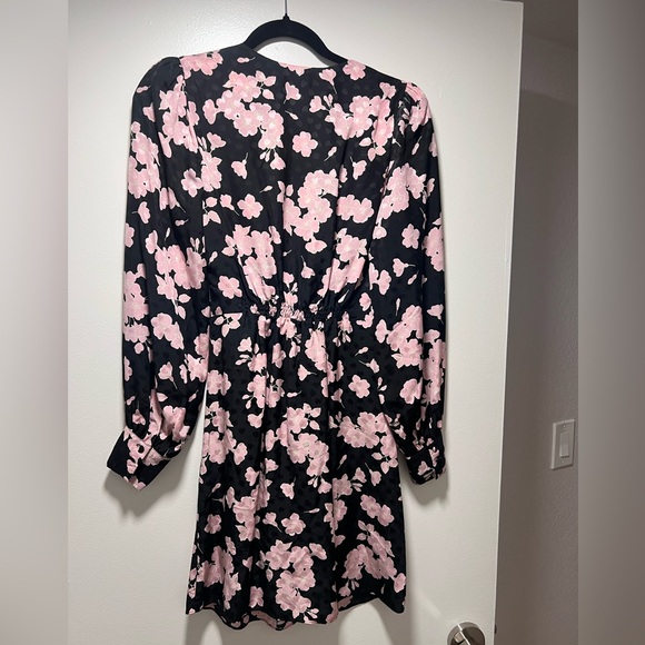 The Kooples Pink Floral Long Sleeve Dress - Picture 3 of 5